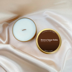 Brown Sugar Boba Travel Candle